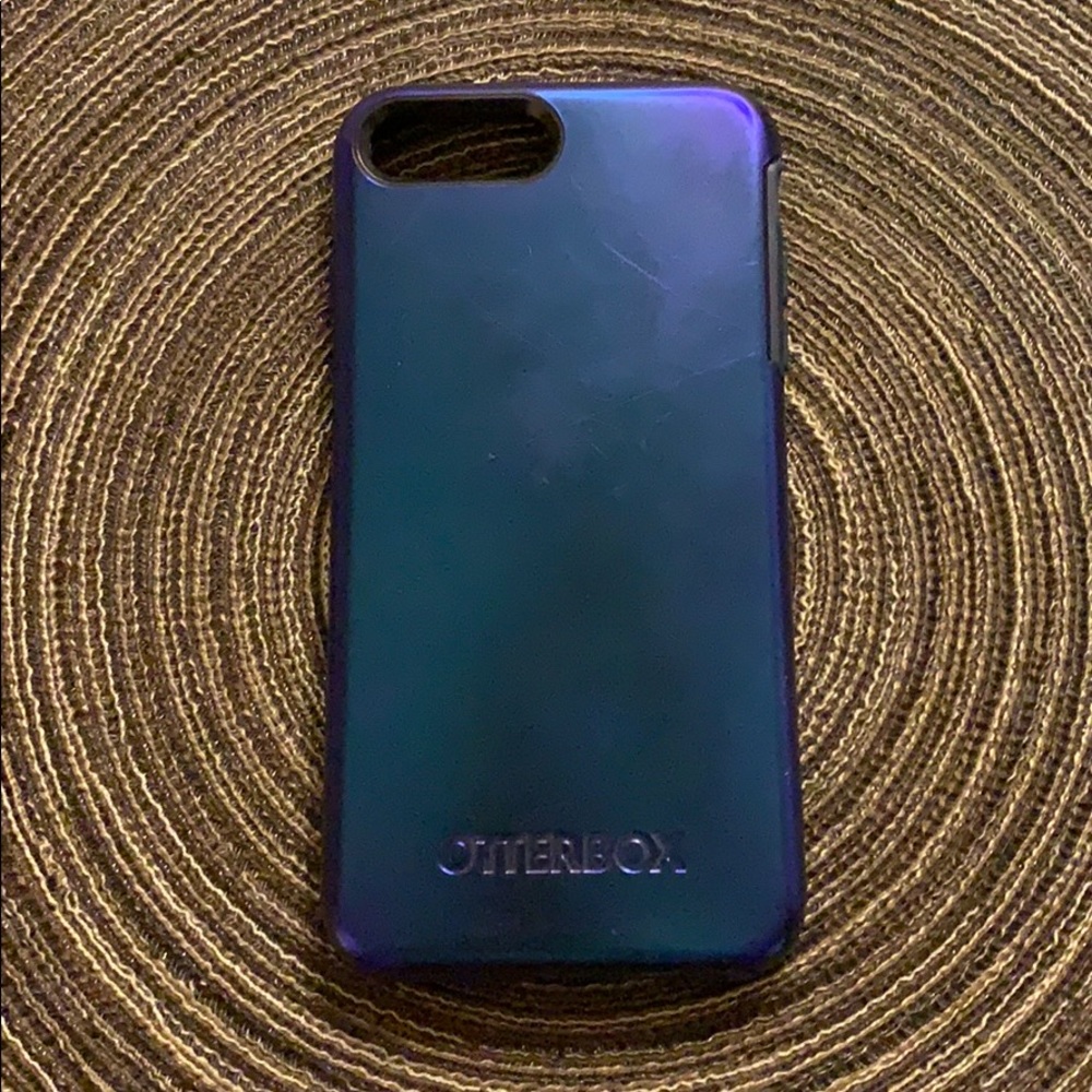 Otter box Metallic blue iPhone 8 Plus case